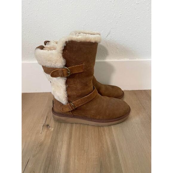 Women’s UGG Australia Becket Chestnut Boot Size 7 - Picture 1 of 10